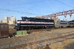 NJT 4101 shoves train 853 into the station